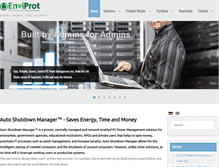 Tablet Screenshot of enviprot.com